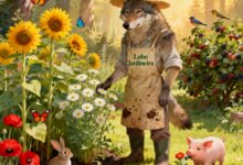 Historinha Lobo Mau Que Virou Jardineiro - Historia Para Dormir