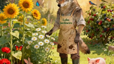 Lobo Mau Que Virou Jardineiro 4 Historinha Lobo Mau Que Virou Jardineiro - Historia Para Dormir