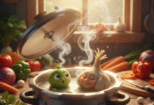 Historinha O Alho e a Ervilha na Pressao