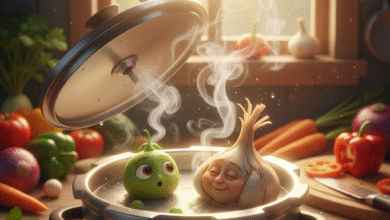 Historinha O Alho e a Ervilha na Pressao