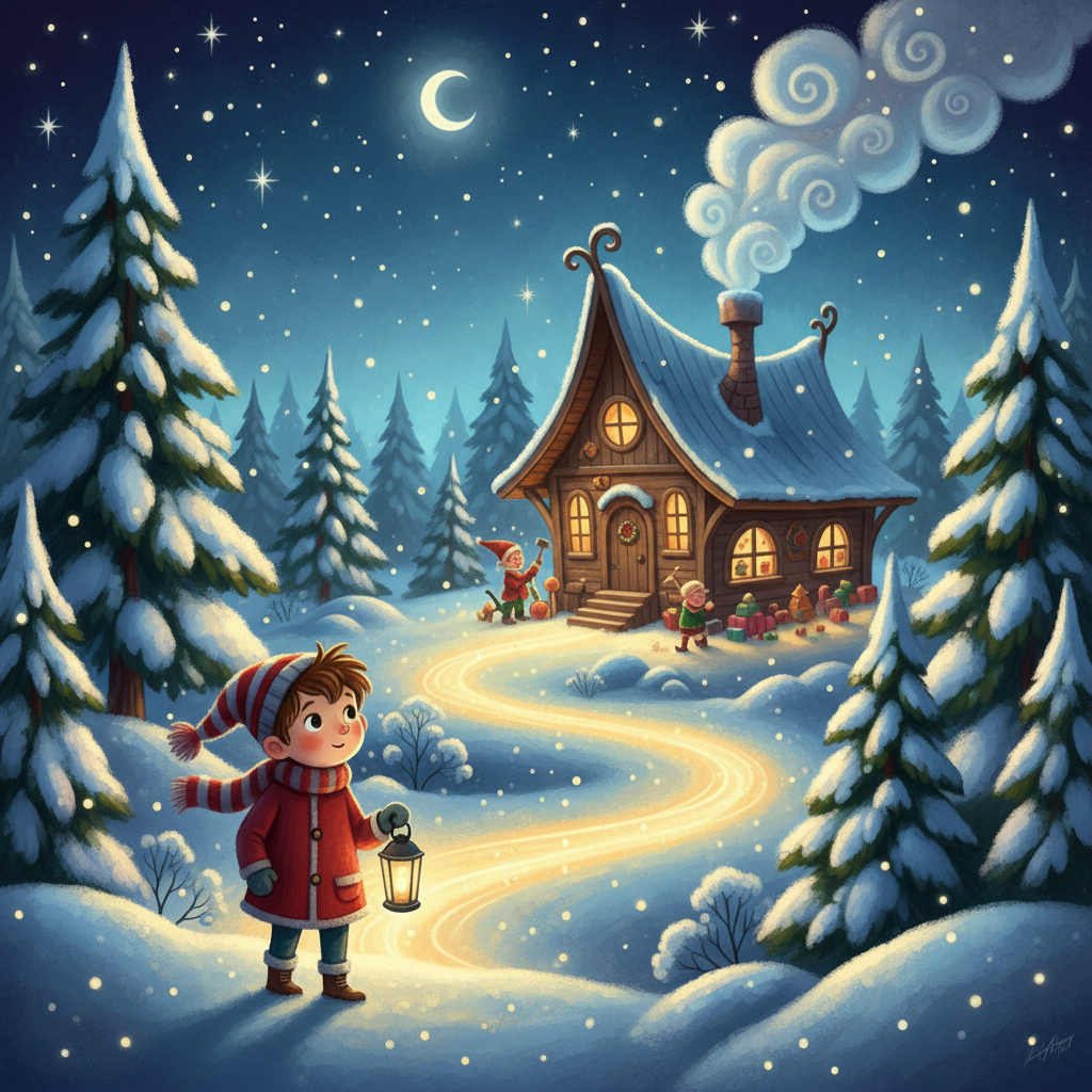 A Luz do Menino Noel 1 Historinha A Luz do Menino Noel - Historia Para Dormir