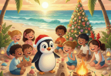 Historinha O Pinguim Que Odiava o Frio - Historia Para Dormir