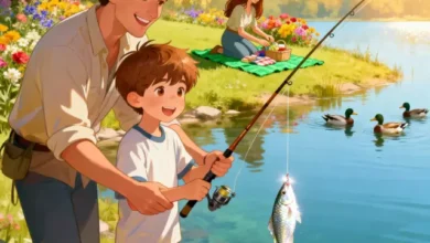 Historinha Uma Tarde de Pescaria - Historia Para Dormir