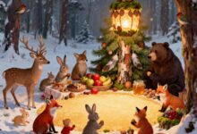 Historinha O Natal da Floresta Encantada - Historia Para Dormir