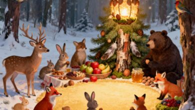 O Natal da Floresta Encantada 2 Historinha O Natal da Floresta Encantada - Historia Para Dormir