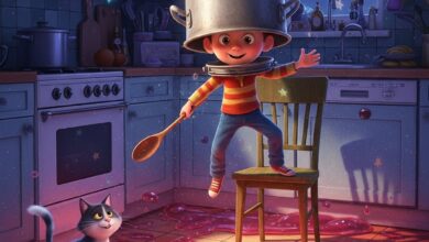 Historia Para Dormir O capacete de panela - Historinha Infantil