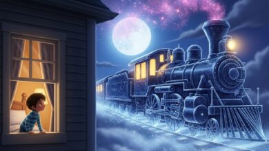 Historia Para Dormir O trem dos sonhos - Historinha Infantil