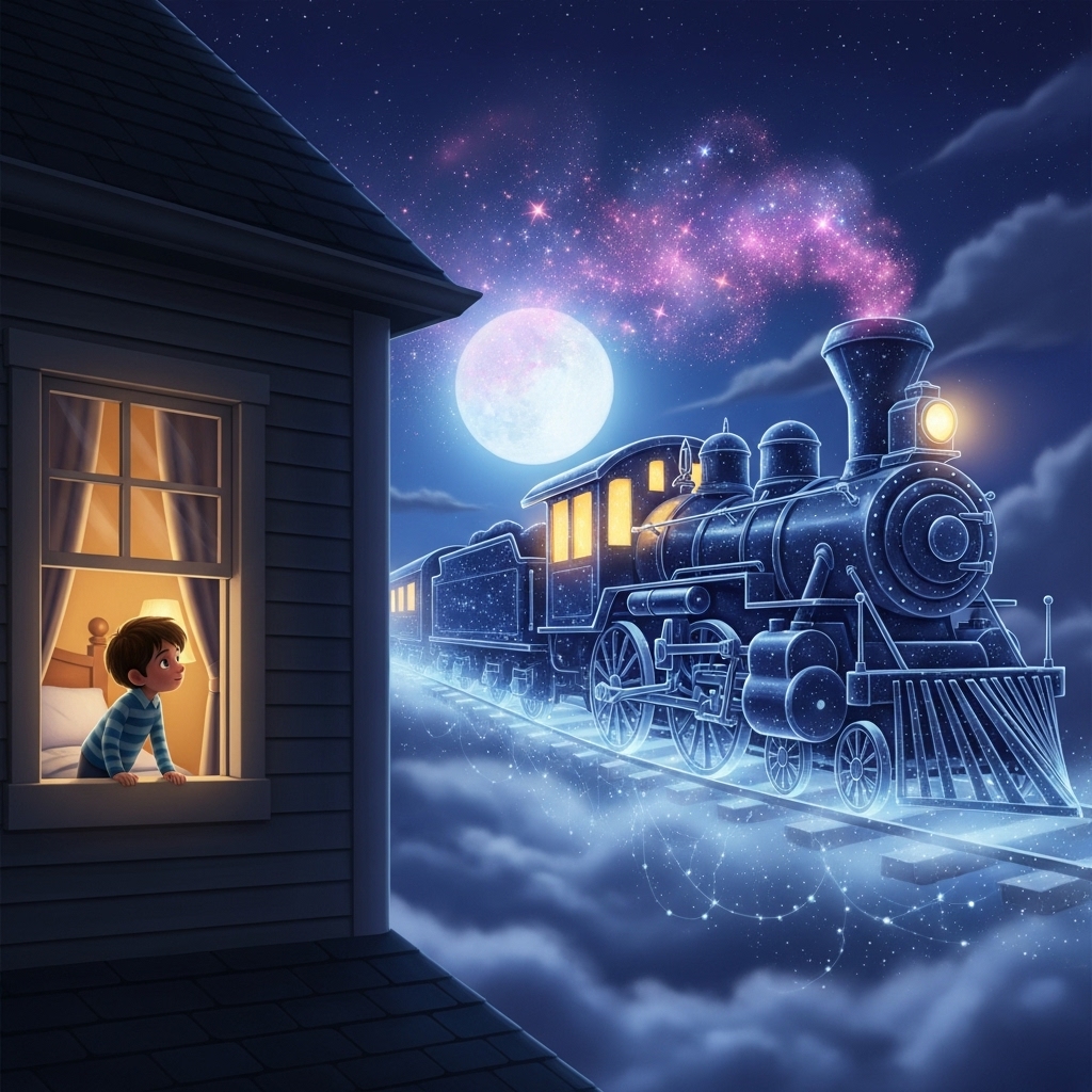 O trem dos sonhos 1 Historia Para Dormir O trem dos sonhos - Historinha Infantil