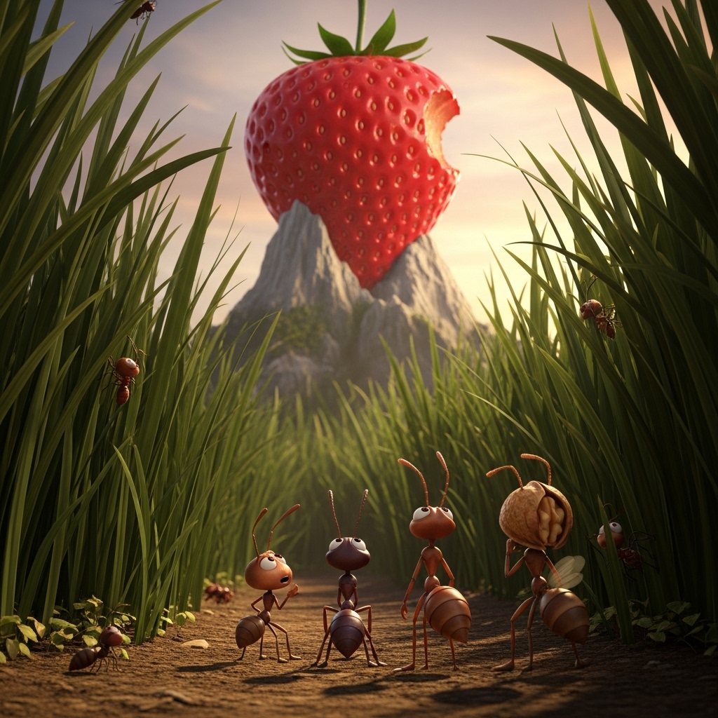 A Expedição das Formigas Exploradoras 1 Historinha A Expedicao das Formigas Exploradoras - Historia Para Dormir